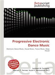 Progressive Electronic Dance Music,6134573493,9786134573498