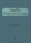 Malto An Ethnosemantic Study 1st Published