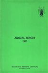 Annual Report for the Year 1980 (Crop Season 1980-81)