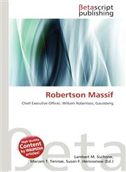 Robertson Massif,613546079X,9786135460797