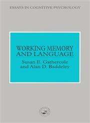 Working Memory and Language Processing 1st Edition,086377265X,9780863772658