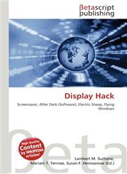 Display Hack,6133527439,9786133527430