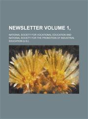Newsletter Volume 1,,123683626X,9781236836267