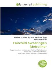 Fairchild Swearingen Metroliner,6134354805,9786134354806
