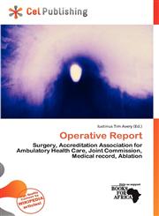 Operative Report,6200555354,9786200555359