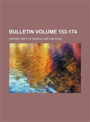 Bulletin Volume 153-174,1236080602,9781236080608