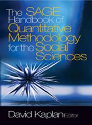 The SAGE Handbook of Quantitative Methodology for the Social Sciences 1st Edition,0761923594,9780761923596