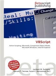 VBScript,6130453507,9786130453503
