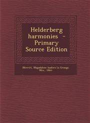 Helderberg Harmonies,1287648703,9781287648703