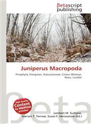 Juniperus Macropoda,6136383799,9786136383798