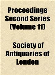 Proceedings Second Series (Volume 11),1151800635,9781151800633