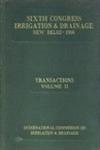 Sixth Congress Irrigation & Drainage Transactions Vol. 2