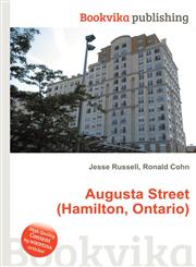 Augusta Street (Hamilton, Ontario),5512606778,9785512606773
