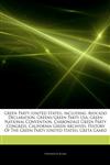 Articles On Green Party (united States), including Avocado Declaration, Greens/green Party Usa, Green National Convention, Carbondale Green Party Congress, California Green Archives, History Of The Green Party (united States), Greta Gaard,1242566511,9781242566516