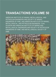 Transactions Volume 50,115308371X,9781153083713