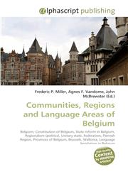Communities, Regions and Language Areas of Belgium,6130221347,9786130221348