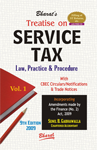 Bharat's Treatise on Service Tax Law, Practice and Procedure : With CBEC Circulars/Notifications & Trade Notices Incorporating Amendments Made by the Finance (No. 2) Act, 2009 [Filling of ST Return, etc] 2 Vols. 9th Edition,8177335537,9788177335538