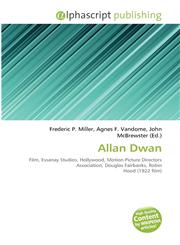 Allan Dwan,6134324663,9786134324663