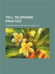 Toll telephone practice,1152070983,9781152070981