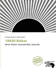 18430 Balzac,6138825101,9786138825104