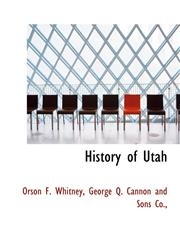 History of Utah,1140508504,9781140508502