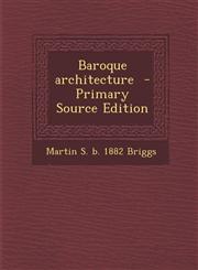 Baroque architecture  - Primary Source Edition,1295232057,9781295232055