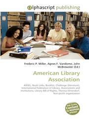American Library Association,613023970X,9786130239701