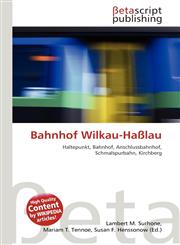 Bahnhof Wilkau-Haßlau,6134732303,9786134732307