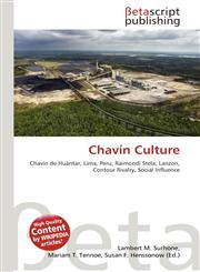 Chavín Culture,6132041745,9786132041746