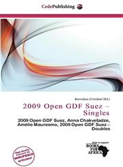 2009 Open GDF Suez - Singles,6201478191,9786201478190