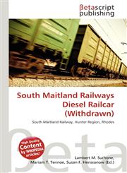South Maitland Railways Diesel Railcar (Withdrawn),6135138502,9786135138504