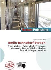 Berlin-Rahnsdorf Station,6137159590,9786137159590