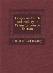 Essays on truth and reality  - Primary Source Edition,1295234874,9781295234875