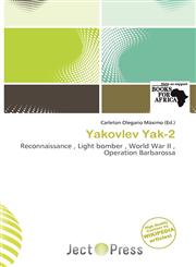 Yakovlev Yak-2,6200818487,9786200818485