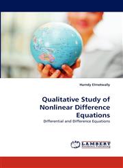 Qualitative Study of Nonlinear Difference Equations,3843375674,9783843375672