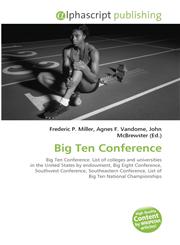 Big Ten Conference,6130039999,9786130039998