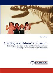 Starting a children´s museum,3838361016,9783838361017