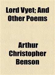Lord Vyet; And Other Poems,1154502287,9781154502282