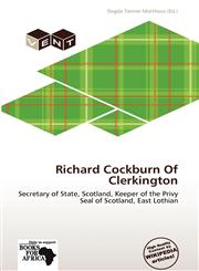 Richard Cockburn Of Clerkington,6201638261,9786201638266