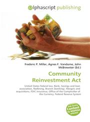 Community Reinvestment Act,6130758677,9786130758677