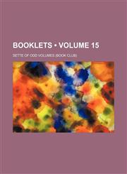 Booklets (Volume 15),1154364976,9781154364972