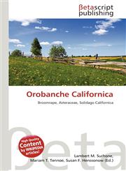 Orobanche Californica,6136343088,9786136343082