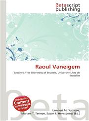 Raoul Vaneigem,6134849014,9786134849012