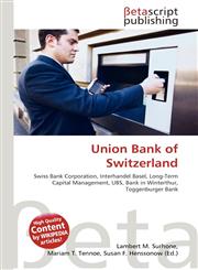 Union Bank of Switzerland,6134482129,9786134482127