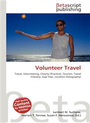 Volunteer Travel,6130576463,9786130576462