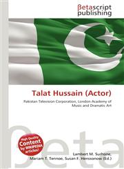 Talat Hussain (Actor),613506682X,9786135066821