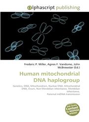 Human mitochondrial DNA haplogroup,6130277008,9786130277000