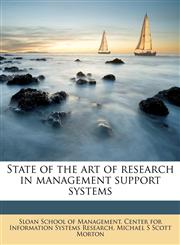 State of the art of research in management support systems,1179502019,9781179502014