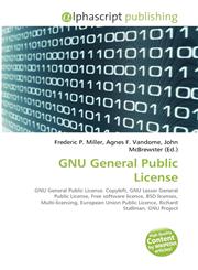 GNU General Public License,6130056850,9786130056858