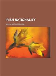Irish Nationality,1236716868,9781236716866